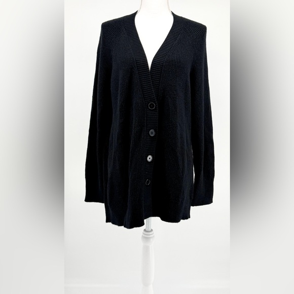 Express Sweaters - Women's Black Cardigan Sweater